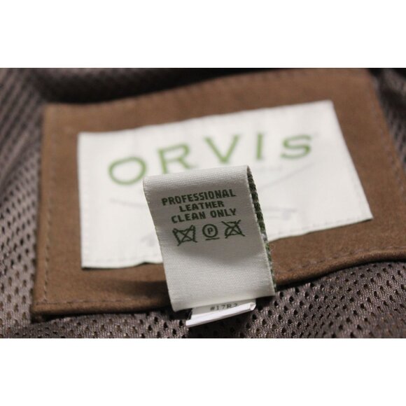 Orvis Bandera Safari Blazer Men’s Size 52 Suede Leather‎ Zambezi Jacket - Picture 12 of 12